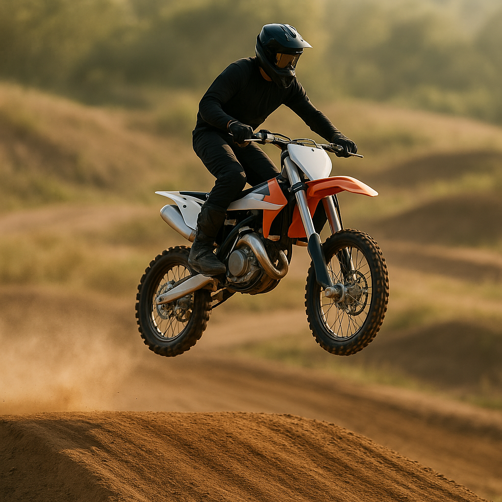 Jump Landing Technique for Motocross Racing in India