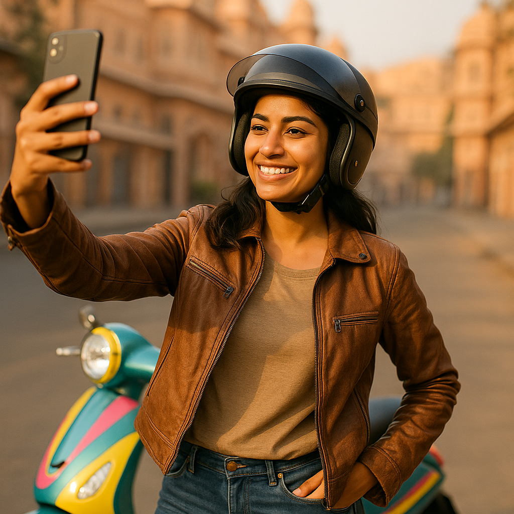 How to Capture Your Scooty Rally Journey on Camera
