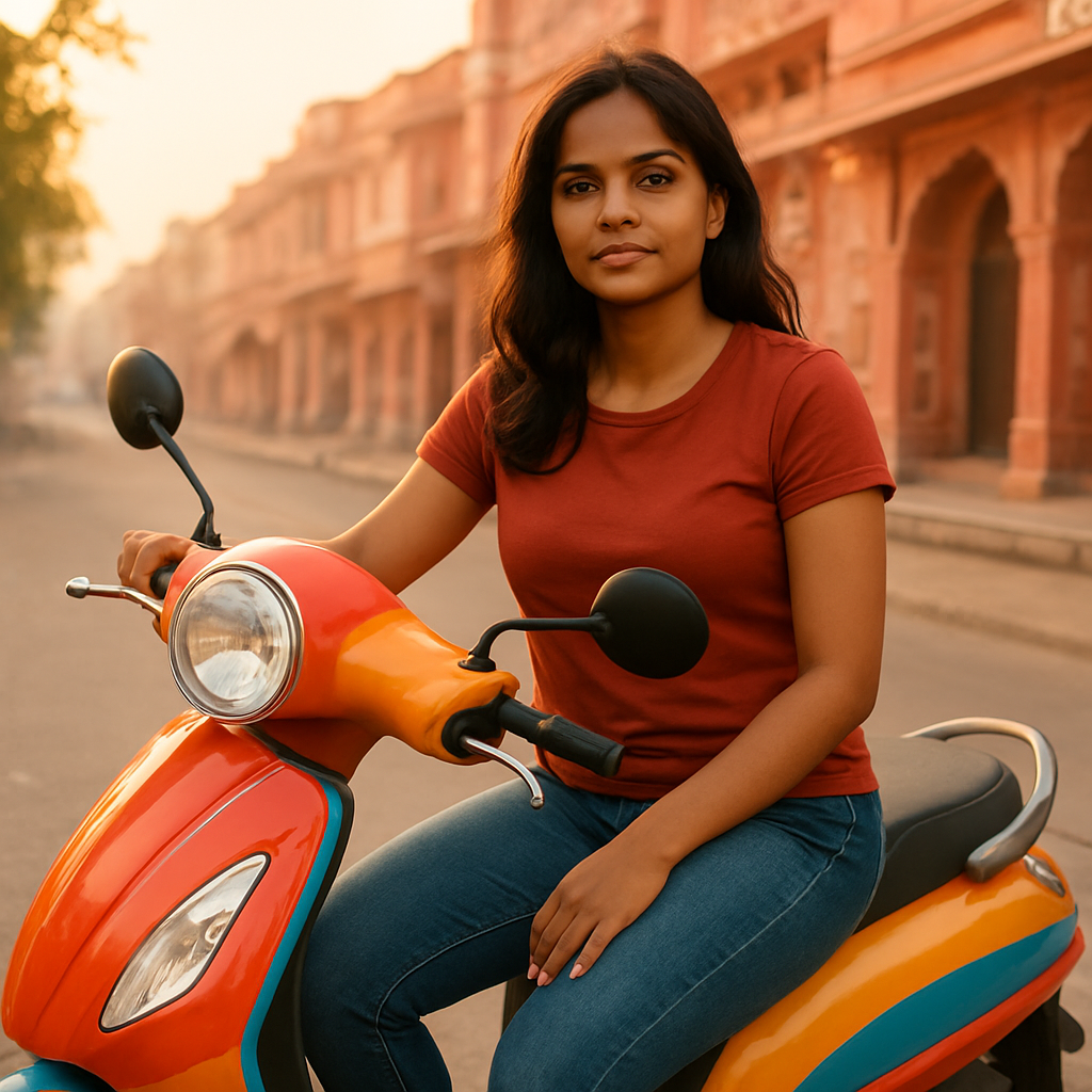 Your First Scooty and Financial Independence in Jaipur