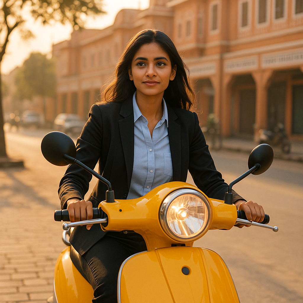 Turn Your Scooty Commute Into a Daily Confidence Ritual