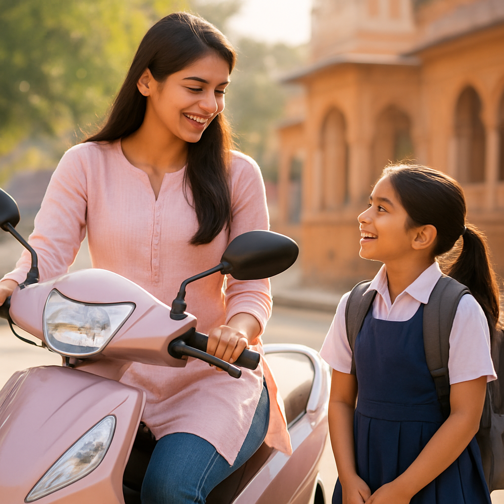 How Your Scooty Ride Inspires the Next Generation of Girls
